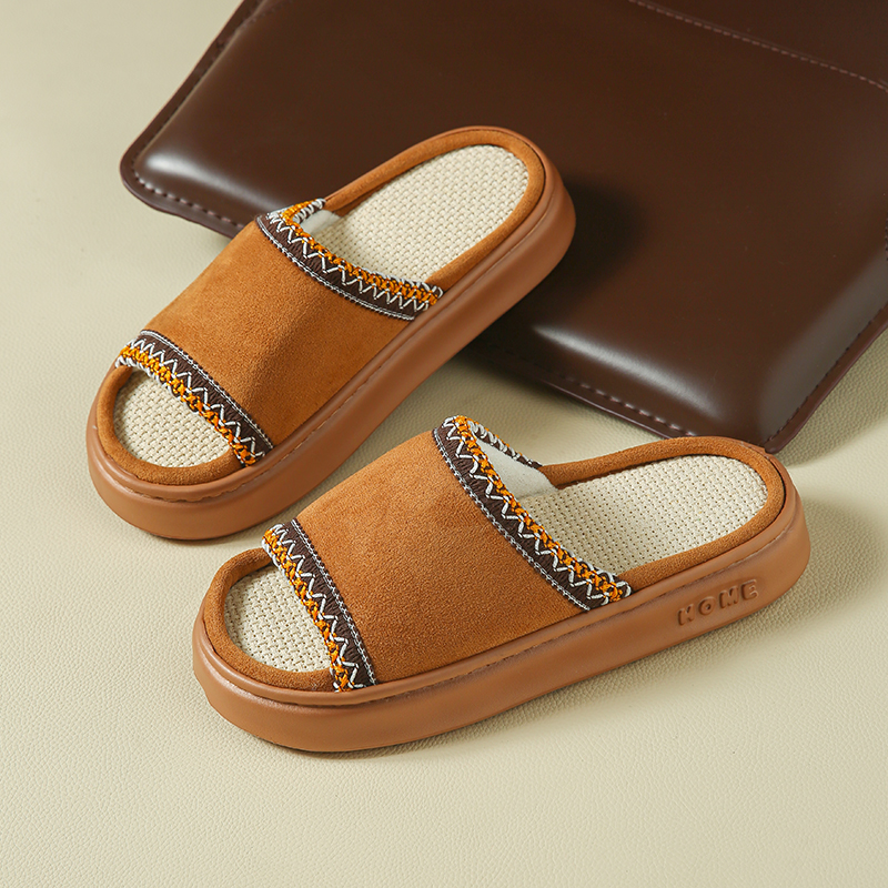 Women'S Fashion Footwear - Hemp Casual Women's Slippers Home Spring