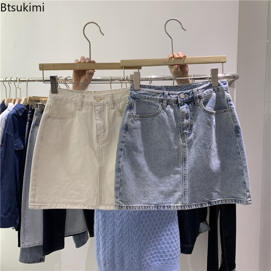 Denim Shorts Women - 2026 Summer New Denim Short Skirt