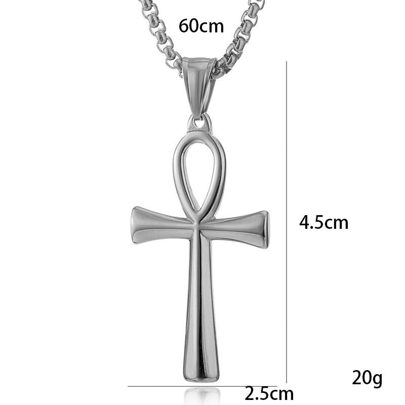 Stainless Steel Egyptian Ankh  - Women Fashion Egypt recensie en prijs