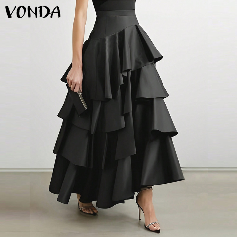 VONDA Plus Size 5XL Women Long - Women'S Fashion Layering recensie en prijs