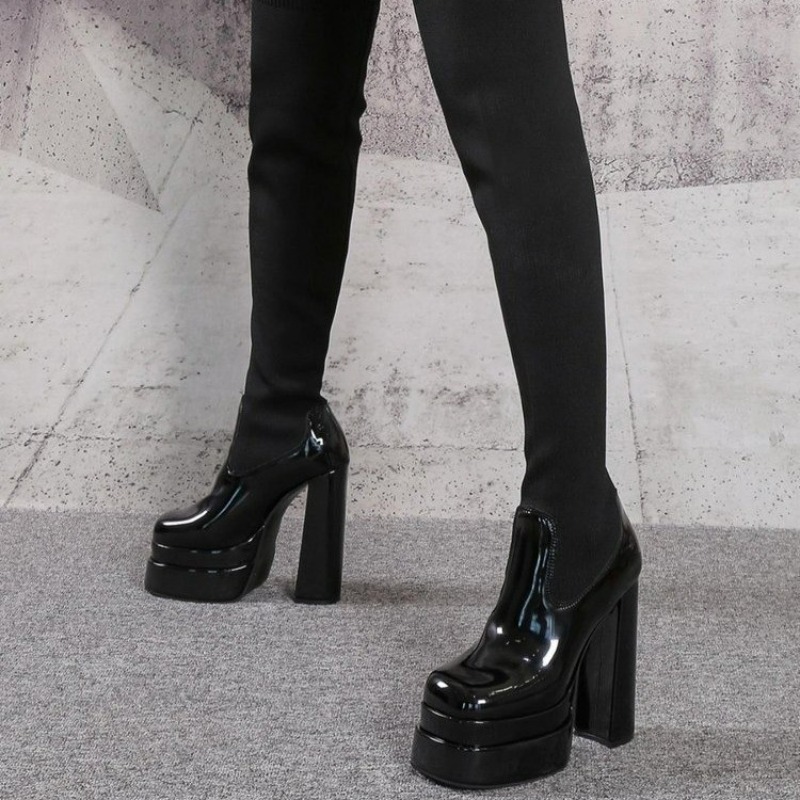 Women Boots Platform Over The  - Women'S Fashion Socks recensie en prijs