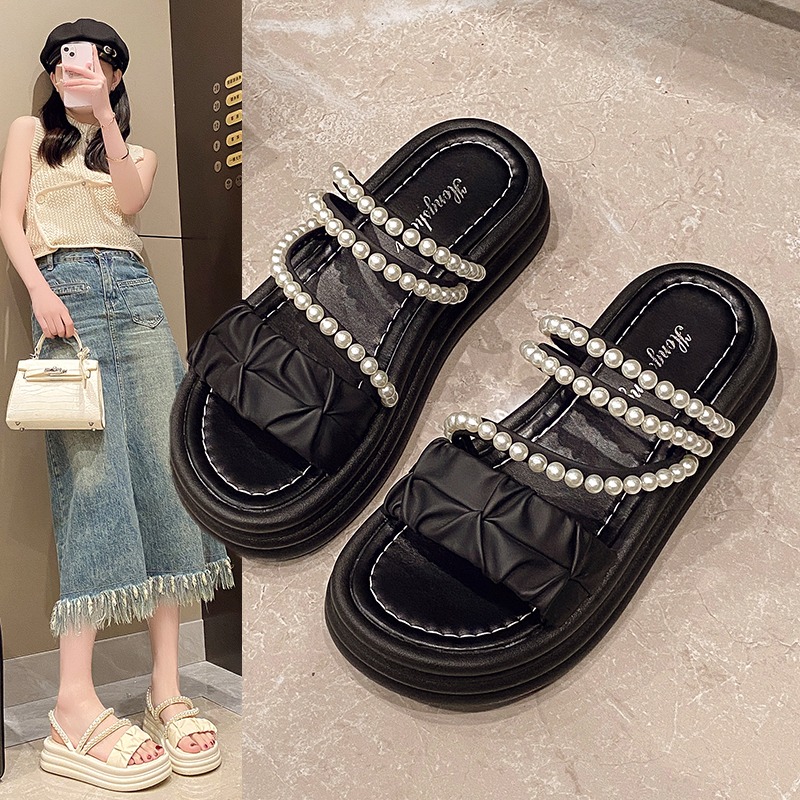 Summer Thick Bottom Roman Bead - Women'S Fashion Footwear recensie en prijs