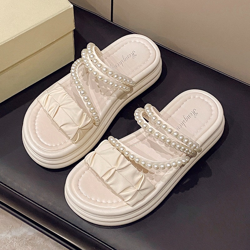 Summer Thick Bottom Roman Bead - Women'S Fashion Footwear recensie en prijs