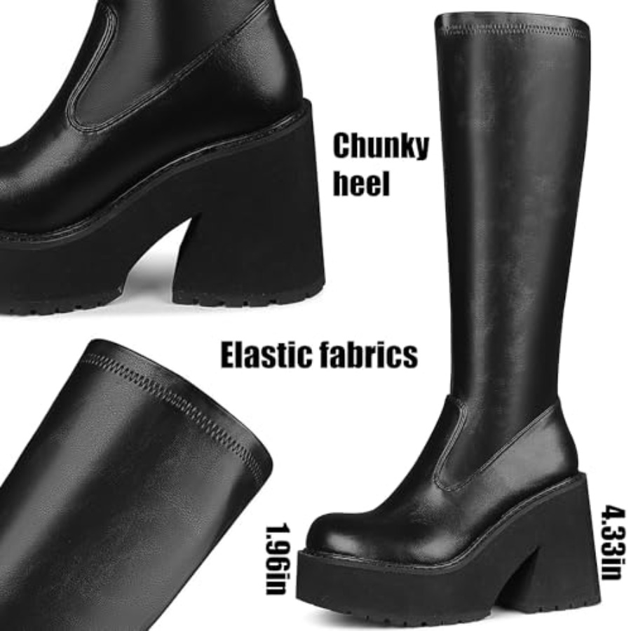 AMINUGAL Womens Elastic Knee H - Women'S Fashion Socks recensie en prijs