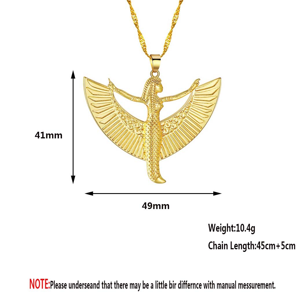 QIAMNI Egyptian Goddess Isis P - Women Fashion Egypt recensie en prijs