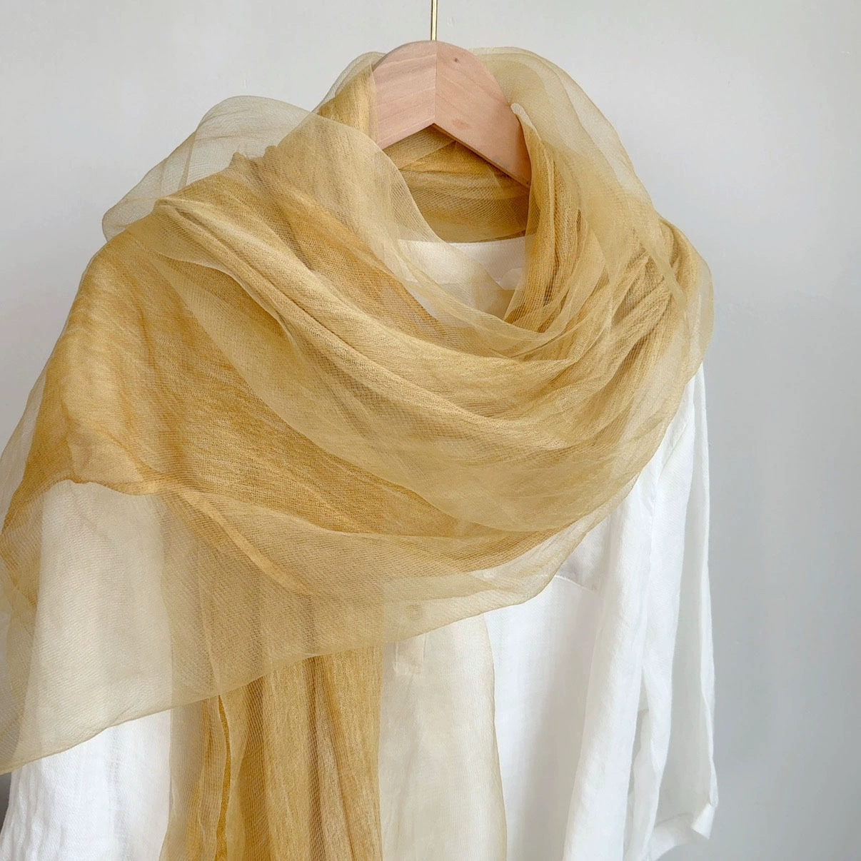 Double-layer Silk Scarf Women  - Women'S Fashion Layering recensie en prijs