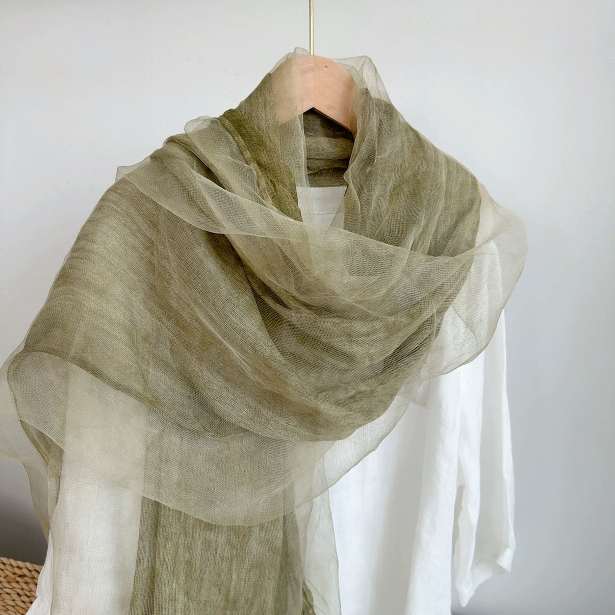Double-layer Silk Scarf Women  - Women'S Fashion Layering recensie en prijs