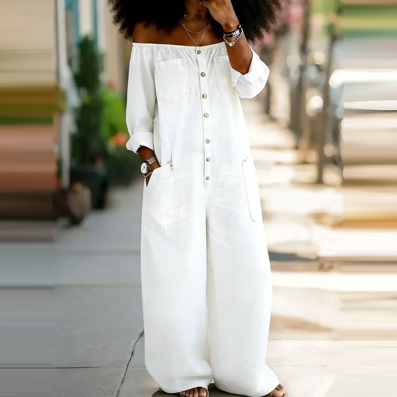 Women Fashion Street Long Slee - Women'S Fashion Vintage Off Shoulder Long Sleeve Jumpsuit recensie en prijs