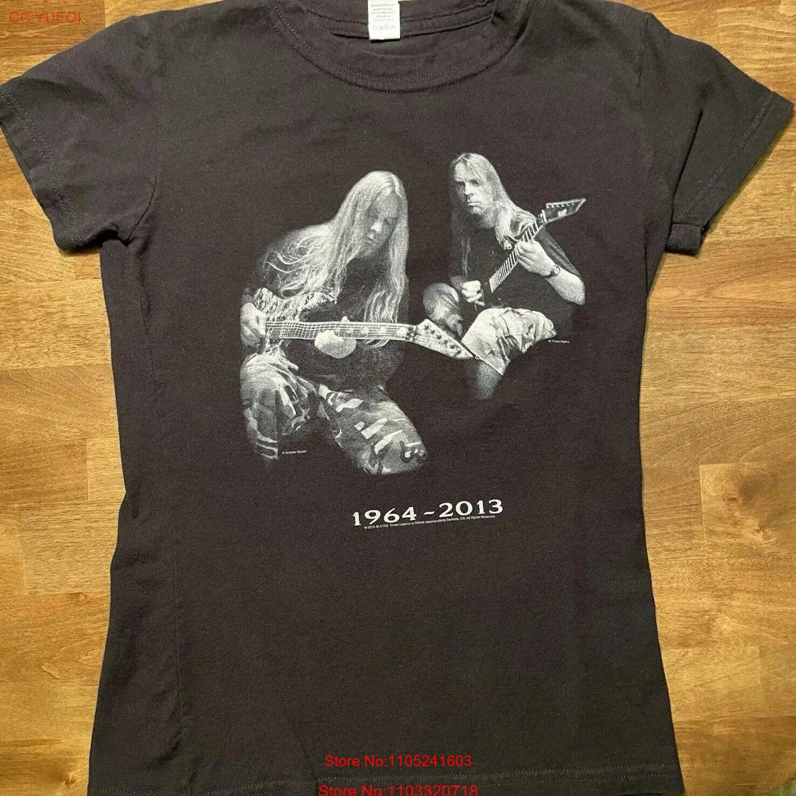 Jeff Hanneman Slayer Women s T - Women'S Fashion Designer Clothes recensie en prijs