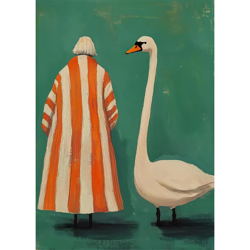 Oil Painting Retro Abstract 60 - Women'S Fashion In The 60S recensie en prijs