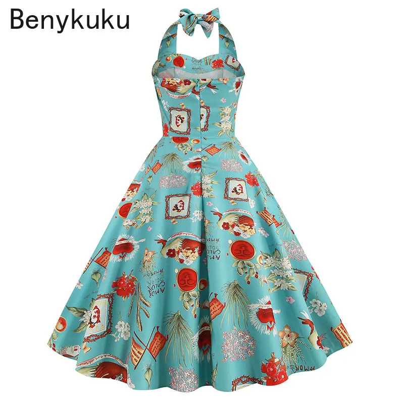 Women Summer Print 50s 60s Vin - Women'S Fashion In The 60S recensie en prijs