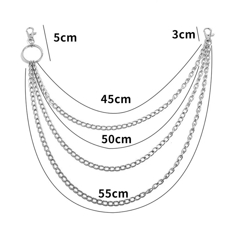 Layer Metal Belt Chain Punk Ho - Women'S Fashion Layering recensie en prijs