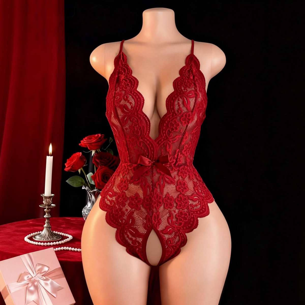 Hot Crotchless Sexy Lingerie F - Women'S Fashion Line recensie en prijs
