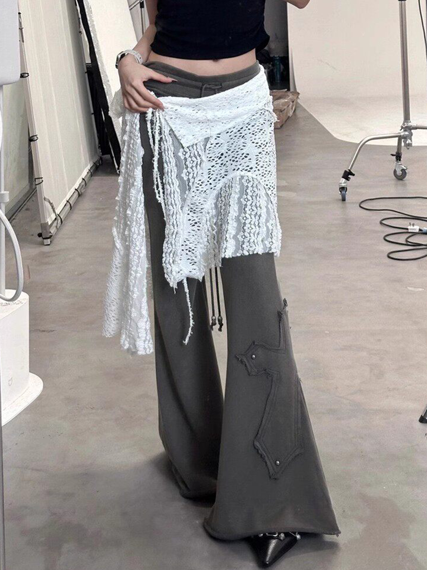 Street Style Layered Hollow ou - Women'S Fashion Layering recensie en prijs