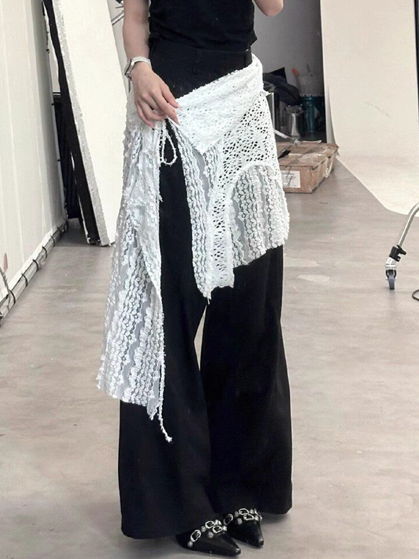 Street Style Layered Hollow ou - Women'S Fashion Layering recensie en prijs