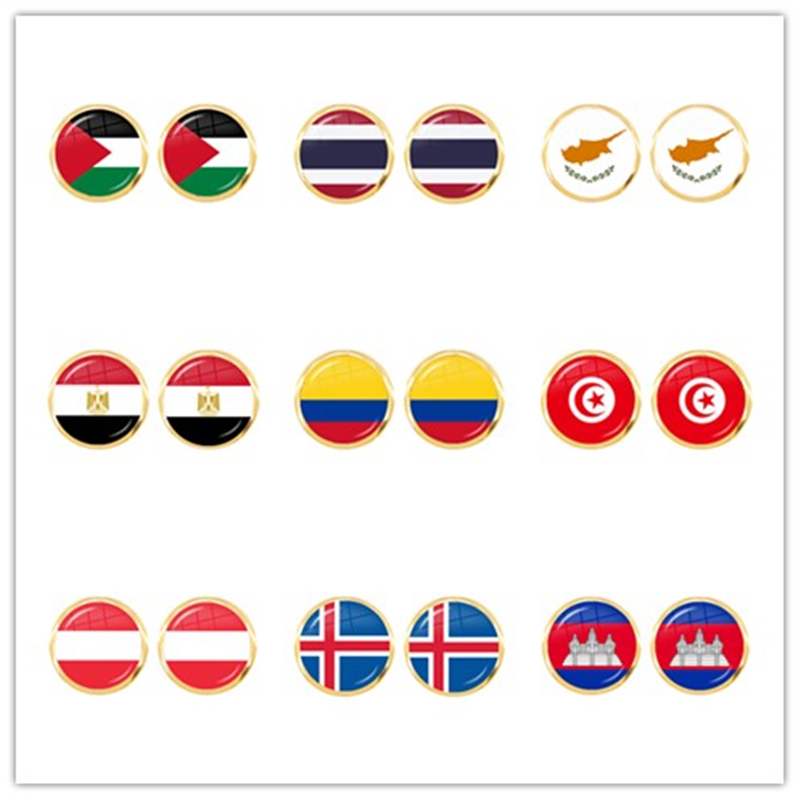 National Flag Glass Cabochon S - Women Fashion Egypt recensie en prijs