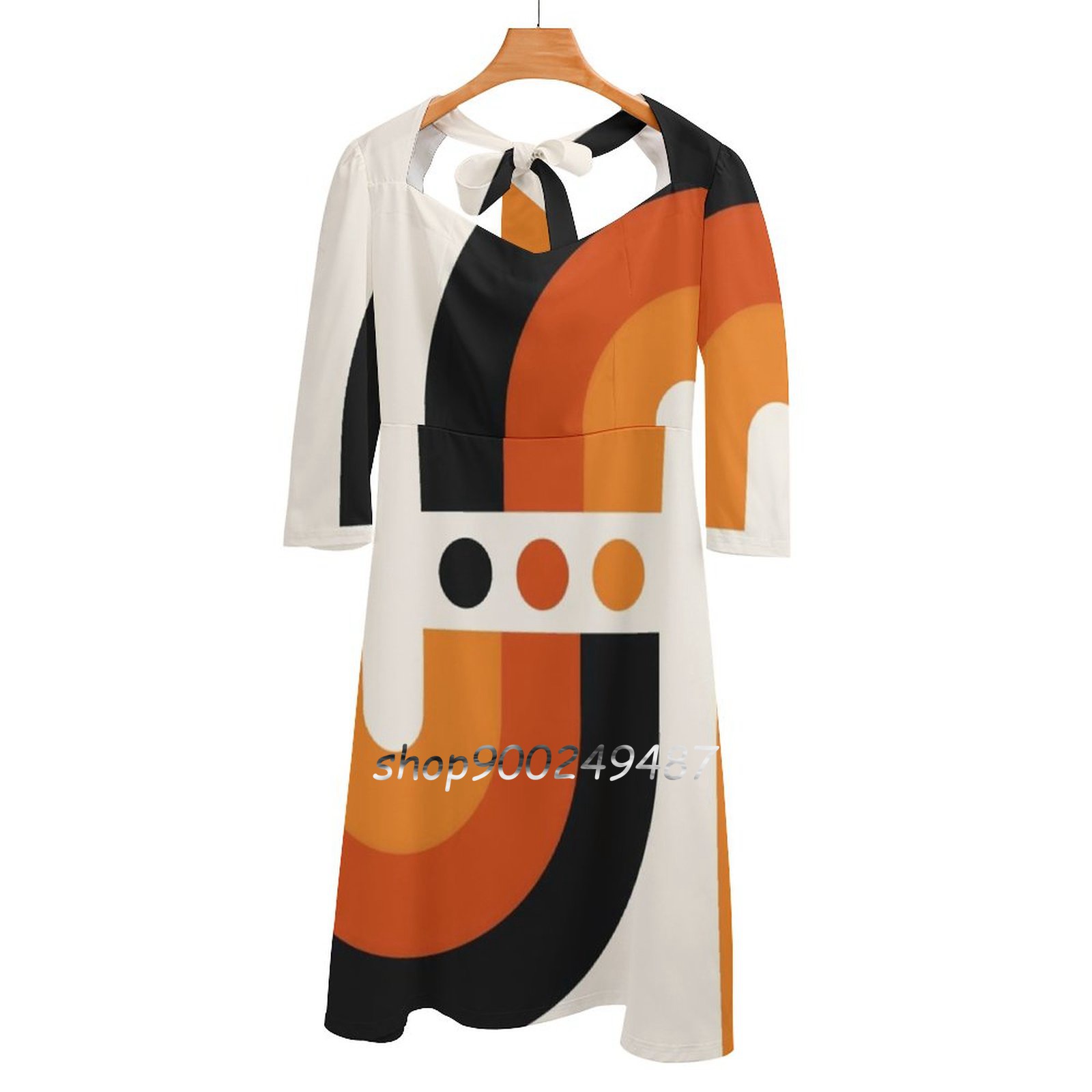 Sunset Rainbow Flare Dress Squ - Women'S Fashion In The 60S recensie en prijs