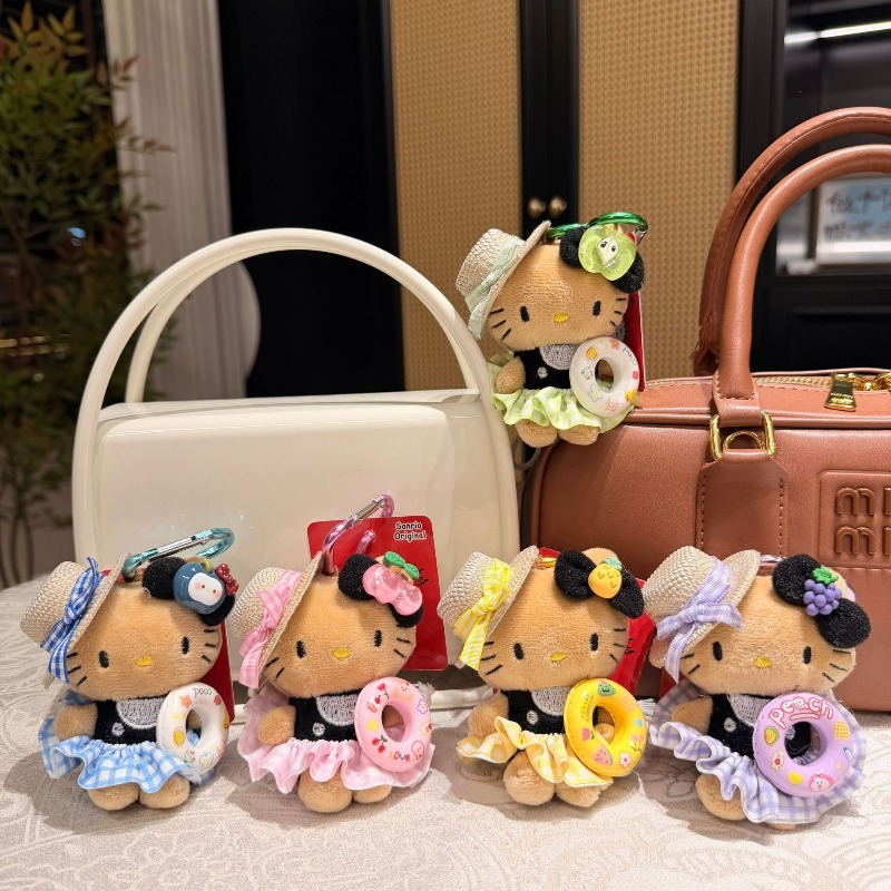 Hello Kitty Tan Plush Charm St - Straw Hat Summer recensie en prijs