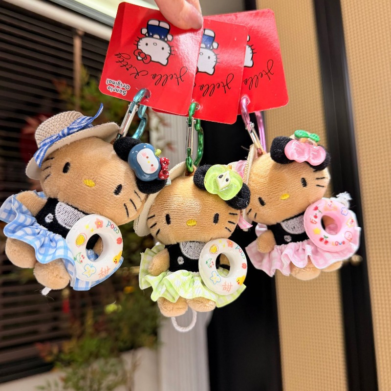 Hello Kitty Tan Plush Charm St - Straw Hat Summer recensie en prijs