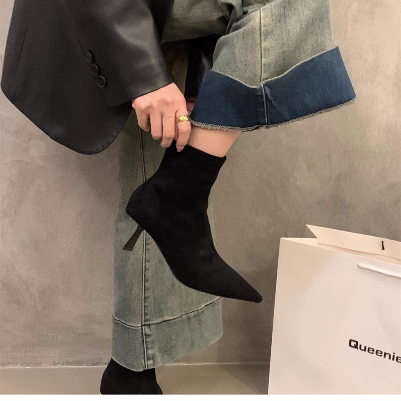 Women's Suede Stretch Ankle Bo - Women'S Fashion Socks recensie en prijs