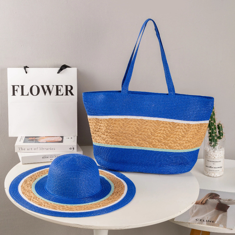 Large Capacity Striped Straw H - Straw Hat Summer recensie en prijs