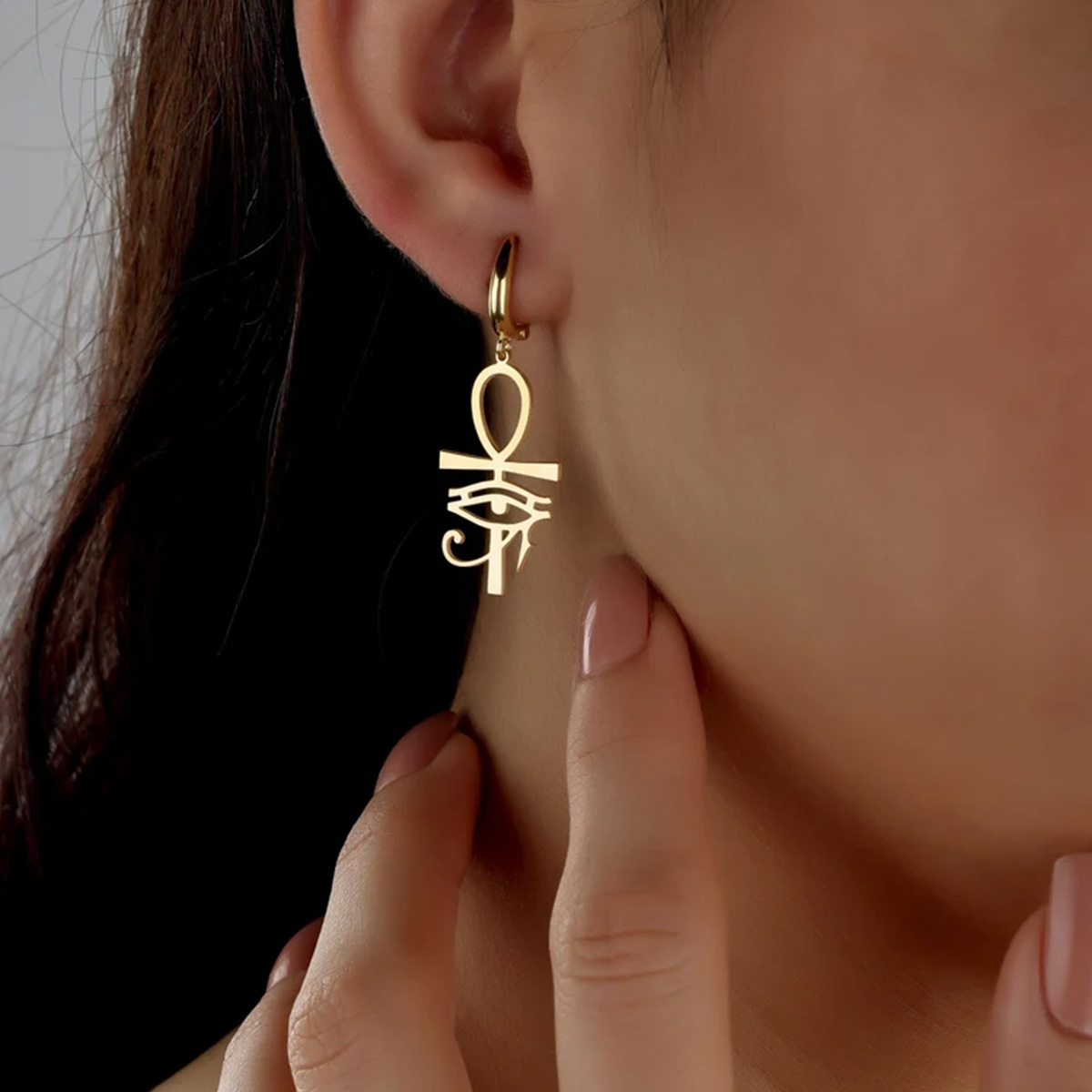 Eye of Horus Egypt Pendant Ear - Women Fashion Egypt recensie en prijs