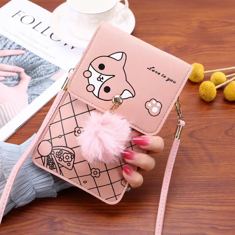 Cute Cartoon Pattern Touch-Scr - Crossbody Bag Women recensie en prijs