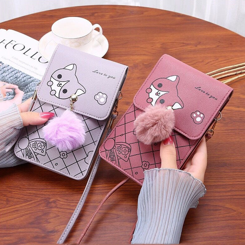Cute Cartoon Pattern Touch-Scr - Crossbody Bag Women recensie en prijs