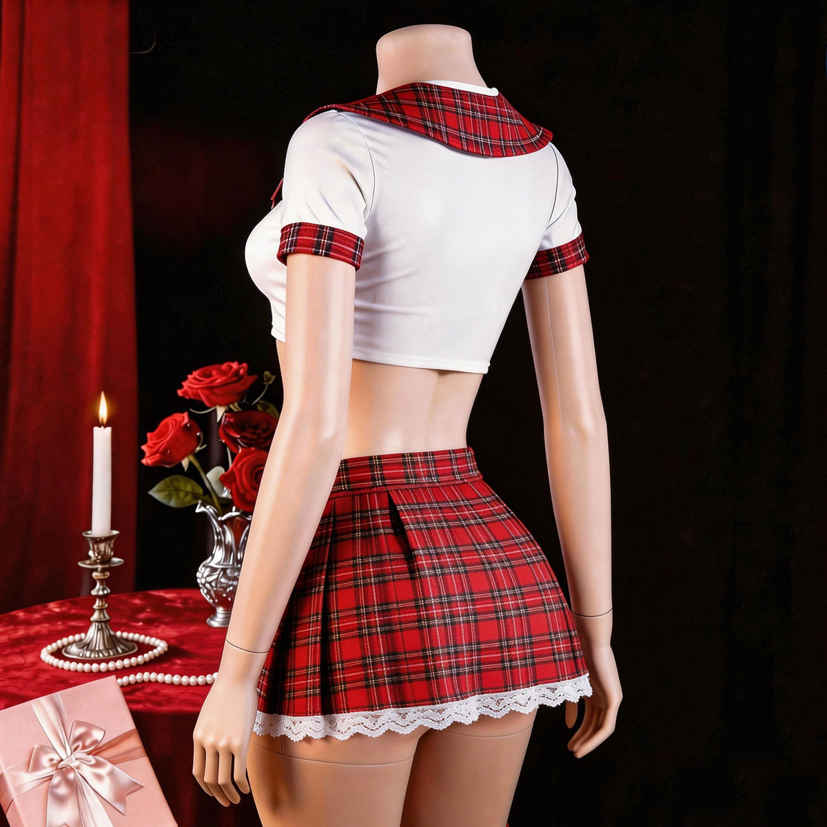 Red Sexy Lingerie Woman Porno  - Women'S Fashion Line recensie en prijs