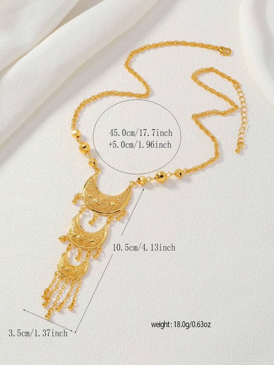 Elegant Gold-Tone Crescent Moo - Women'S Fashion Layering recensie en prijs