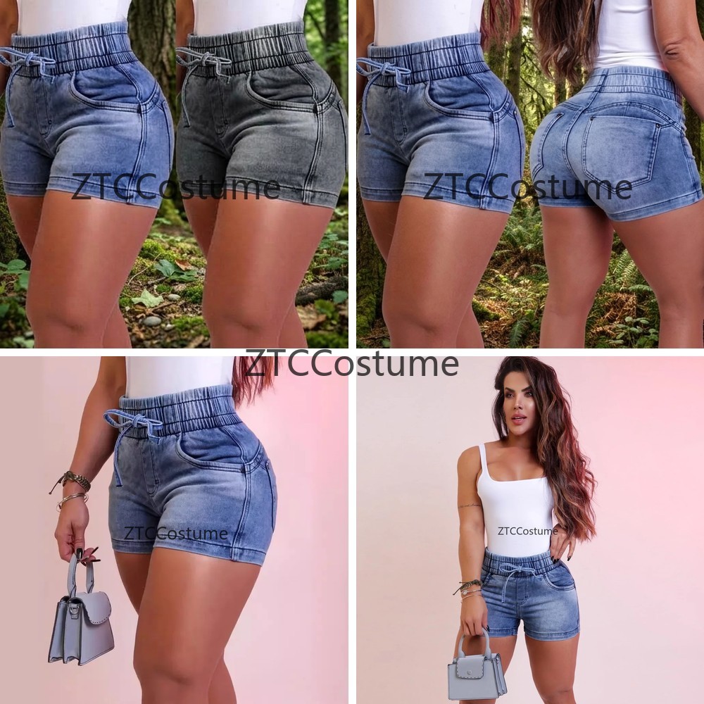 Cosplay Women Denim Shorts Hig - Denim Shorts Women recensie en prijs